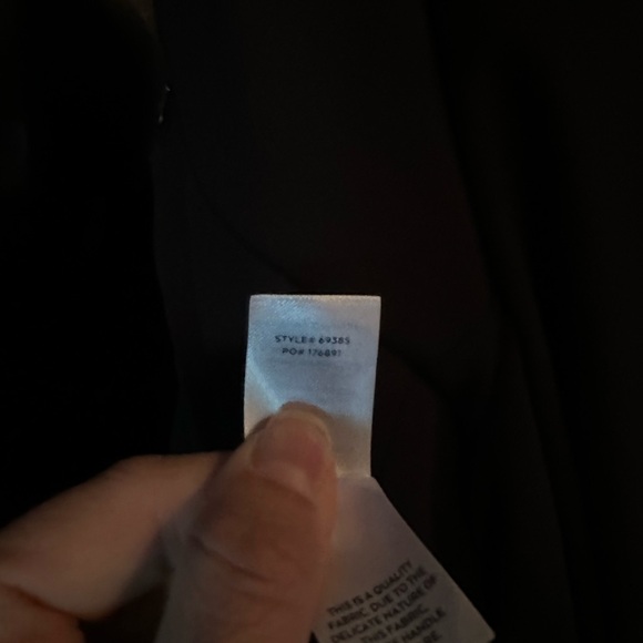 Lulu’s Got the Glam Satin Navy Blue / Purple Pleated Cutout Maxi Dress NWOT M - Picture 8 of 13